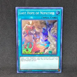 3x Last Hope of Nephthys HISU-EN010 1st Edition Super Rare NM Yu-Gi-Oh! Card - Image 5