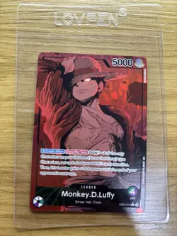 One Piece TCG Monkey.D.Luffy Card EB02-010 Leader English - Image 1