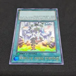 Double Hero Attack DUPO-EN005 1st Edition Ultra Rare NM Near Mint Yu-Gi-Oh! Card - Image 4