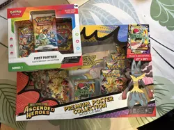 Pokemon Cards - Ascended Heroes Premium Poster Collection & First Partner Bundle - Image 1