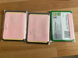Pokemon TCG 40 pokemon backed code cards USED - for art project - Image 1
