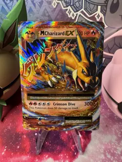 M Charizard EX Evolutions Holo Card 13/108 NM Condition - Image 1