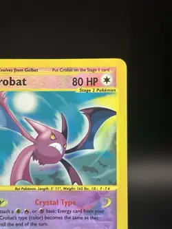 Crystal Crobat Reverse Holo - 147/144 - Skyridge - Pokemon Card - LP - Image 3