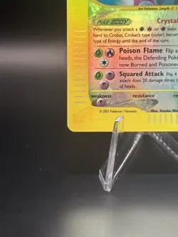 Crystal Crobat Reverse Holo - 147/144 - Skyridge - Pokemon Card - LP - Image 5