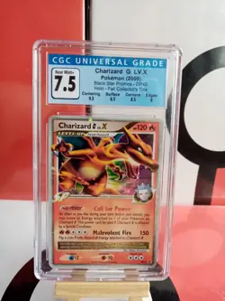 Charizard G LV. X DP45 - Holo - CGC 7.5 - Black Star Promo - Graded Pokemon Card - Image 1