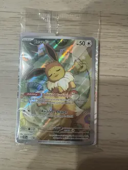 Eevee SVP173 Sealed Prismatic Evolutions ETB Promo Pokemon Card - Image 1