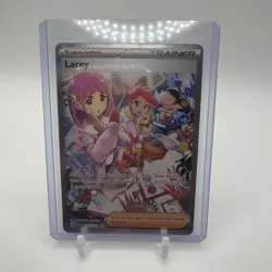 Lacey 172/142 Sv07: Stellar Crown Holo Pokemon Card NM - Image 1