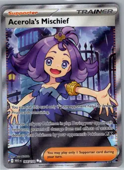 Acerola's Mischief 165/132 ME01: Mega Evolution - Pokemon Card - NM - Image 1