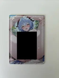 Ganyu SW-07 Illustration Liquid Fantasy Card Set Genshin Impact - Image 1