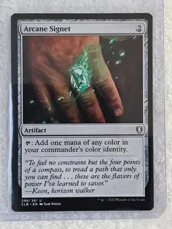 MTG Arcane Signet #298 Battle for Baldur's Gate Magic Gathering Card U NM - Image 5