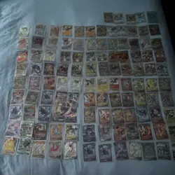 Pokemon cards TCG used in sleeves great condition valuable and rare 120 cards - Image 3