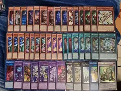 Yugioh 45 Card Fiendsmith Magnet Warrior Deck Core Engraver Naturia Beast - Image 1