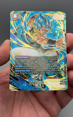 Gogeta BR FB09-121 Alt Art Dual Evolution NM Dragon Ball Super Card - Image 4