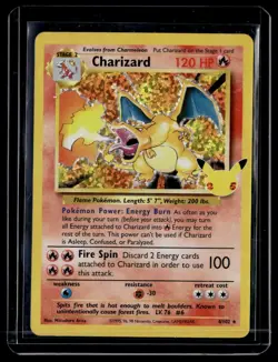 Charizard 4/102 Celebrations Classic Collection Holo English Pokemon Card 2021 - Image 1