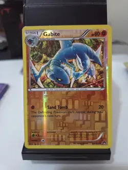 Pokemon XY Breakpoint 2016 Gabite Card 69/122 Reverse Holo MP Condition - Image 1