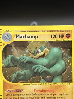Machamp Holo 8/165 Expedition Pokemon Card WOTC 2002 - Image 4
