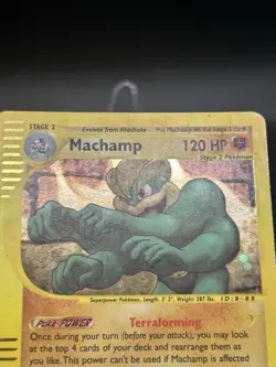 Machamp Holo 8/165 Expedition Pokemon Card WOTC 2002 - Image 5