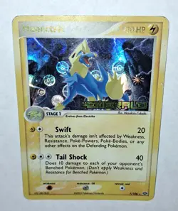 Manectric 7/106 Emerald English STAMPED Pokemon Card Reverse Holo - Image 5
