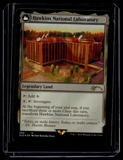Hawkins National Laboratory 609 Stranger Things Secret Lair Series Holo 2019 - Image 1