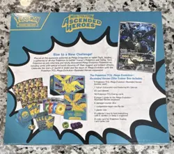 Pokemon TCG Mega Evolution Ascended Heroes ETB Elite Trainer Box Factory Sealed - Image 2