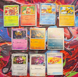 Pokemon TCG Destined Rivals - Complete Base Set C/UC/R - 165 Cards - Image 1