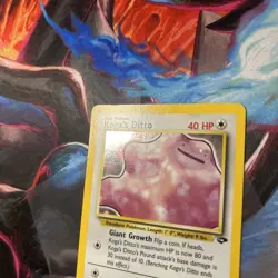 2000 Pokemon Gym Challenge Unlimited Koga's Ditto Holo #10/132 - Image 3
