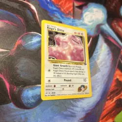 2000 Pokemon Gym Challenge Unlimited Koga's Ditto Holo #10/132 - Image 4