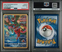 Deoxys 2023 Pokemon Sword & Shield Crown Zenith GG12/GG70 Full Art PSA 10 - Image 3