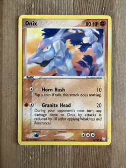 Pokemon TCG Onix - 69/109 - Common - EX Team Rocket Returns - MP/HP - Image 1
