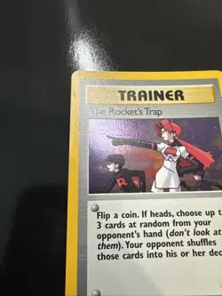 Pokemon TCG Gym Heroes MP The Rocket's Trap 19/132 HOLO - Image 2
