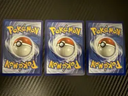Pokemon Team Rocket’s Tyranitar, Zapdos, Articuno Cosmo Holo Promos Near Mint - Image 5