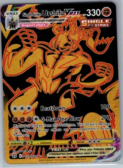 Single Strike Urshifu VMAX (Secret) TG29/TG30 Brilliant Stars - Pokemon Card NM - Image 1