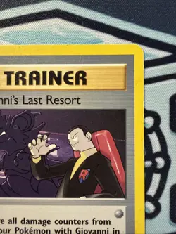 Giovanni's Last Resort 105/132 Pokemon Gym Challenge Rare - HP - Image 3