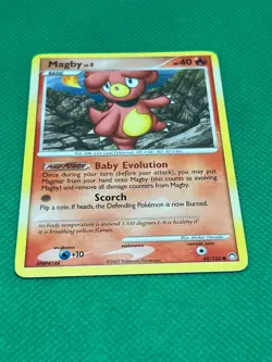 Pokemon Tcg Magby 88/123 Mysterious Treasures Non Holo - Image 2