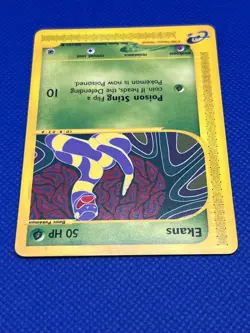 Pokemon TCG Ekans 108/165 Expedition Base Non Holo - Image 3