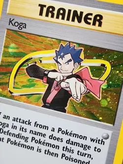 Koga Gym Challenge Holo Rare 19/132 Trainer - Pokemon NM - Image 3