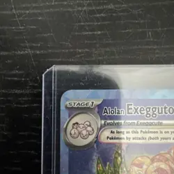 Pokemon TCG Alolan Exeggutor EX SIR 242/191 Surging Sparks - Image 2