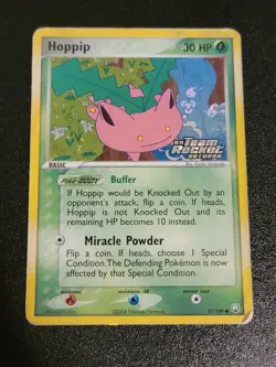 Hoppip 57/109 Ex Rocket Returns Reverse Holo Stamped Pokemon Grass Nintendo HP - Image 1