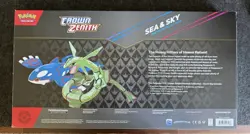 Pokemon Crown Zenith Sea & Sky Premium Collection Box Rayquaza - Image 2