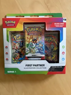 Pokemon TCG First Partner Illustration Collection Series 1 New Sealed Box - Image 1