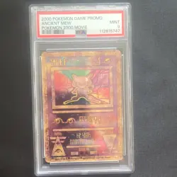 Pokemon TCG Ancient Mew Promo Holo PSA 9 2000 Movie 1/English - Image 1