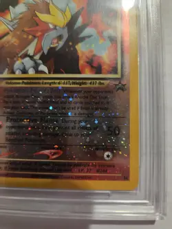 Entei Black Star Promo - Reverse Holo WOTC Promo 34 - MNT 9 - Pokemon TCG movie - Image 5