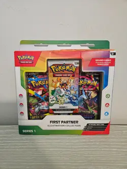 Pokemon TCG First Partner Illustration Collection Series 1 New Sealed - Image 1