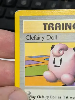 Clefairy Doll Rare Normal Base Set 070/102 MP Pokemon TCG - Image 4