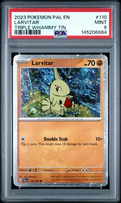 Pokemon TCG Triple Whammy Trio Bundle Tyranitar Evo Line Sequential PSA 9s - Image 1