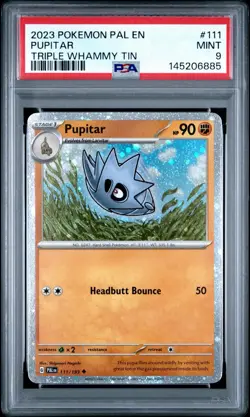 Pokemon TCG Triple Whammy Trio Bundle Tyranitar Evo Line Sequential PSA 9s - Image 4
