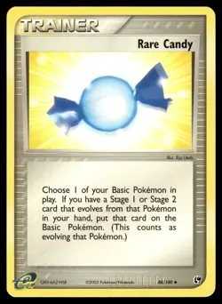 RARE CANDY - 88/100 Uncommon Sandstorm Pokemon LP - Image 1