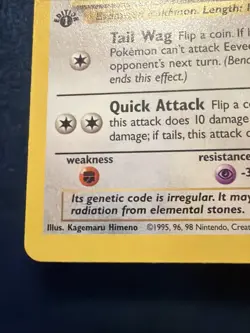 Eevee 51/64 1st Edition Jungle Vintage Pokemon TCG - Image 5