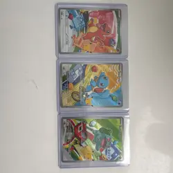 Pokemon TCG Promo Bulbasaur Squirtle Charmander 037/038/039 illustrators - Image 1