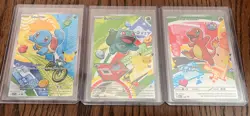 Pokemon TCG First Partner Illustration Collection Series 1 Kanto GEN 1 Starters - Image 1